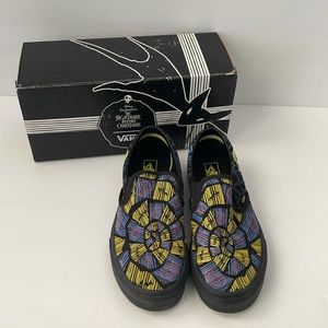 Vans x Size Men 7 Women 8.5 Nightmare Before Christmas Oogie Boogie Slip On Glow